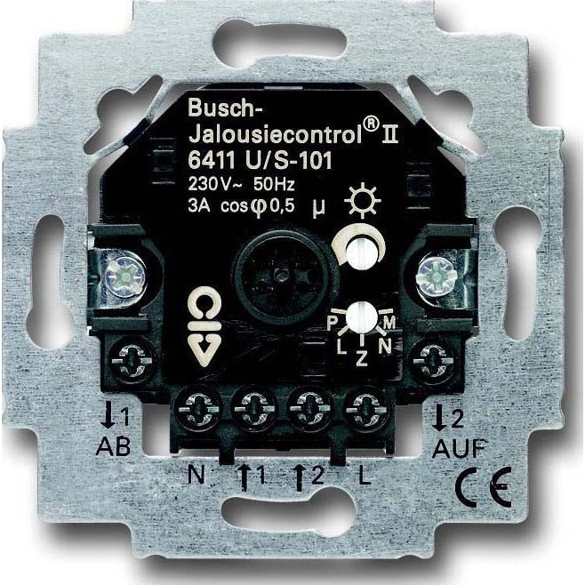 Busch-Jaeger Jalousiecontrol-Einsatz 6411 U/S-101 2CKA006410A0379