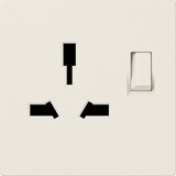 thumbnail of Jung Steckdose LS 4171 GI SW LS4171GISW