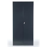 thumbnail of PROREGAL Stahlschrank BEE mit 8 lackierten Fachböden | HxBxT 195x92x60cm | Anthrazit-Anthrazit | Werkstattschrank Werkzeugschrank Aktenschrank