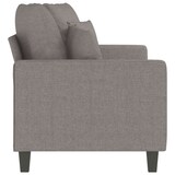 thumbnail of vidaXL 2-Sitzer-Sofa Taupe 140 cm Stoff