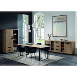 thumbnail of Matelpro - Buffet/bahut contemporain 240 cm chêne clair Tiffanie - Moderne & Design -Chêne clair - Deux étagères intérieures -Types de portes: Battant