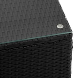 thumbnail of tectake Conjunto de rattan Lignano com 2 poltronas  Preto