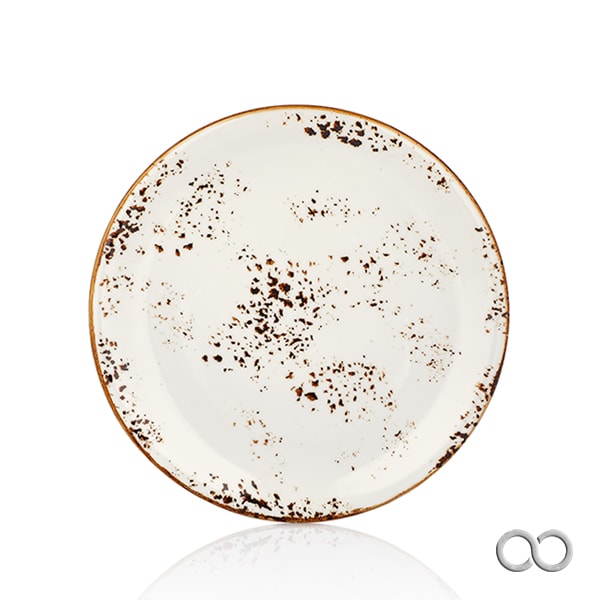 Plato Llano Elegance 19 cm 12 unidades