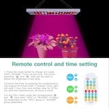 thumbnail of Lampara de cultivo con Luz LED de crecimiento, espectro completo con 98 LEDs, Hidropónicos VETS