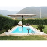 thumbnail of Ombrellone da Giardino Poly Eco 2x3 m in Acciaio Antracite