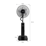 thumbnail of Oceanic Ventilateur Brumisateur Sur Pied 2 En 1- ø44 Cm - 70 W - 2 L - Télécommande - Minuterie