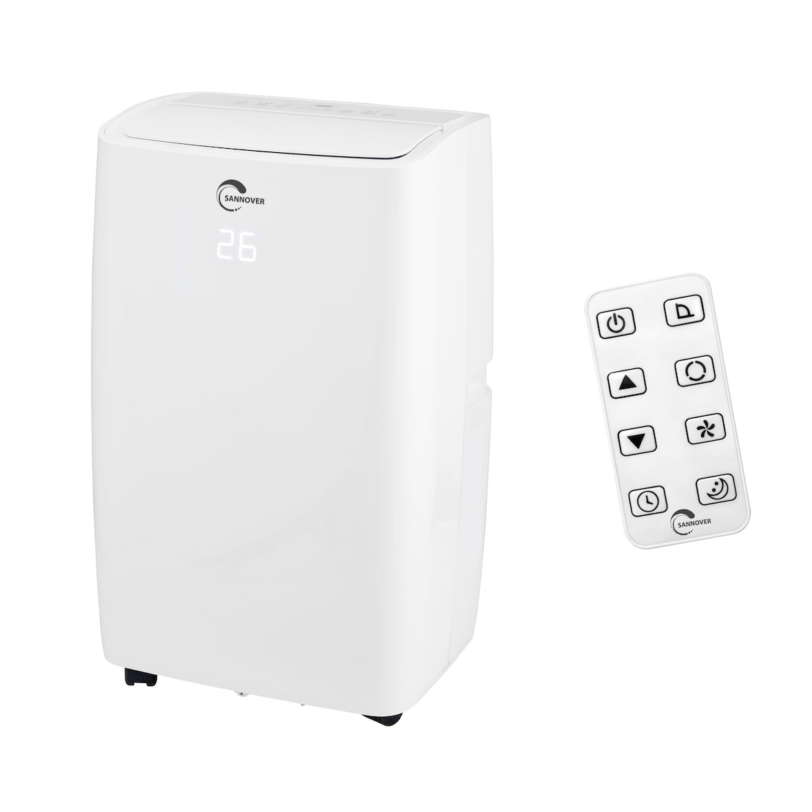 Climatiseur Mobile Réversible (Chaud/Froid) 4,1 kW / 14000 BTU Fresho Sannover