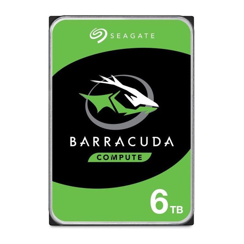Seagate - Disque Dur Interne Hdd - Barracuda - 6to - 5 400 Tr/min - 3.5 St6000dm003