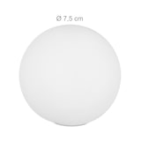 thumbnail of Relaxdays LED Kugel im 3er Set, Leuchtkugel, Kugellampe, Stimmungslichter mit Farbwechsel, kabellos, D: 7,5 cm, weiß