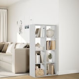 thumbnail of vidaXL Kamerscherm / boekenkast 69,5x29x137,5 cm bewerkt hout wit