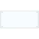 thumbnail of vidaXL Küchenrückwand Transparent 90×40 cm Hartglas