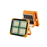 thumbnail of Faretto LED solare 200W, portatile per cantiere, patio, garage. 5 modalità di illuminazione con magnete e supporto. Ricaricabile via USB/Solare.