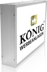 thumbnail of Dreifke® LED Leuchtkasten beidseitig, Scheibe, 50 x 150cm (B x H), ohne Druck