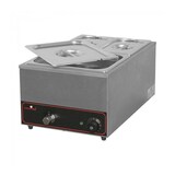 thumbnail of Bain marie 2 x 1/4 GN + 1x 1/2 GN 150mm- Caterchef star