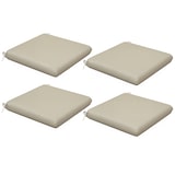 thumbnail of Conjunto de cojines para sillas de comedor 47x47x7 cm juego de 4 piezas cojines para sillas de jardín impermeable y protección UV 50+