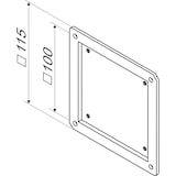 thumbnail of ROLINE VESA-Adapter 75x75 auf 100x100