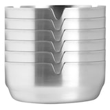 thumbnail of Cenicero aro, acero inoxidable, Ø 10 x 4 cm, 6 piezas