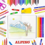 thumbnail of ALPINO - Estuche de 12 Lápices de Colores con Bandeja Deslizable, Madera