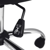 thumbnail of Silla de oficina con asiento en símil piel color Negro. Modelo Estela