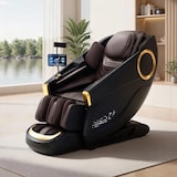 thumbnail of Massagesessel,Massagestuhl Zero Gravity für Ganzkörper, mit Heizung, SL Track,Thai Stretch Massagestuhl, Bluetooth 3D Surround Musik,Schwarz【GH-L001】