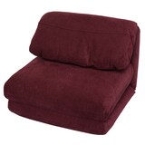 thumbnail of Schlafsessel HWC-E68, Schlafsofa Funktionssessel Klappsessel Relaxsessel, Stoff/Textil ~ bordeaux