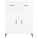 thumbnail of vidaXL Sideboard Hochglanz-Weiß 69,5x34x90 cm Holzwerkstoff