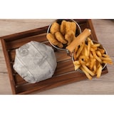 thumbnail of Mank Burgerpapier Burger Menu in Schwarz 30 x 30 cm, 2000 Stück