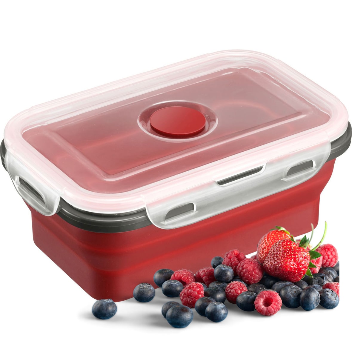 Westmark Frischhaltedose, faltbar, eckig, 600 ml, 21352270