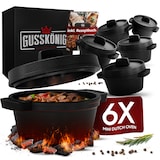 thumbnail of GUSSKÖNIG  6er Mini Dutch Oven-Set