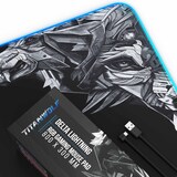 thumbnail of Titanwolf RGB Gaming Mauspad, Mousepad XL 800 x 300mm verbessert Präzision & Geschwindigkeit, Titanwolf