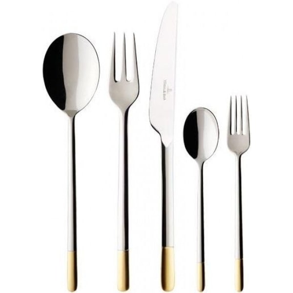 Villeroy & Boch Ella teilvergoldet Tafelbesteck 30tlg.