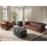 thumbnail of Angel Cerdá Baule in pelle nera 5159C 93 x 54 x 50