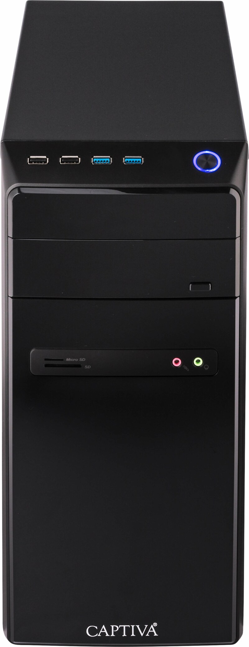 Captiva PC Power Starter R64-148 (Ryzen 5 5600G/SSD 480GB/8GB/DVD-RW ...