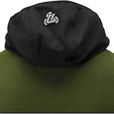 thumbnail of Fleece Kapuzenpulli, Hoodie mit Reißverschluss SARNA grün/schwarz Gr. XXXL