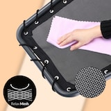 thumbnail of CASARIA® Sonnenliege Wetterfest Liegestuhl mit Armlehne Schaukelliege Wohnzimmer Grau