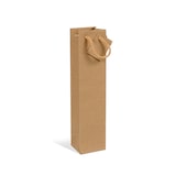 thumbnail of Tasche Kleine Flasche braunes Kraftpapier Kordelgriffe je 400 - Gimex