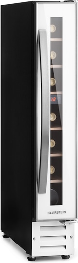 thumbnail of Klarstein Vinovilla 7 Built-in Uno Quartz Einbau-Weinkühlschrank Weißes Glas Weiß