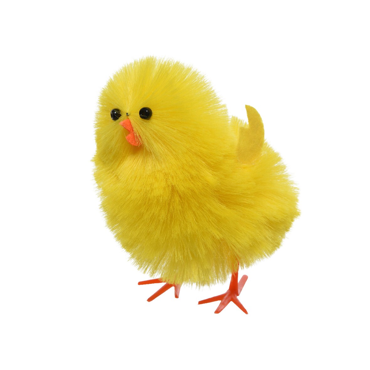 1 Osterküken 11cm Chenille Osterdeko Frühlingsdeko Basteln Dekofigur Vogel Tiere