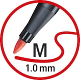 thumbnail of STABILO Boîte métal de 30 feutres de dessin pointe moyenne Pen 68 ARTY