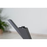 thumbnail of Table ovale 150x100 cm, pieds croisés en métal, plateau stratifié, table à manger pour 4 personnes, pieds en X, style moderne - Carlo - Bois