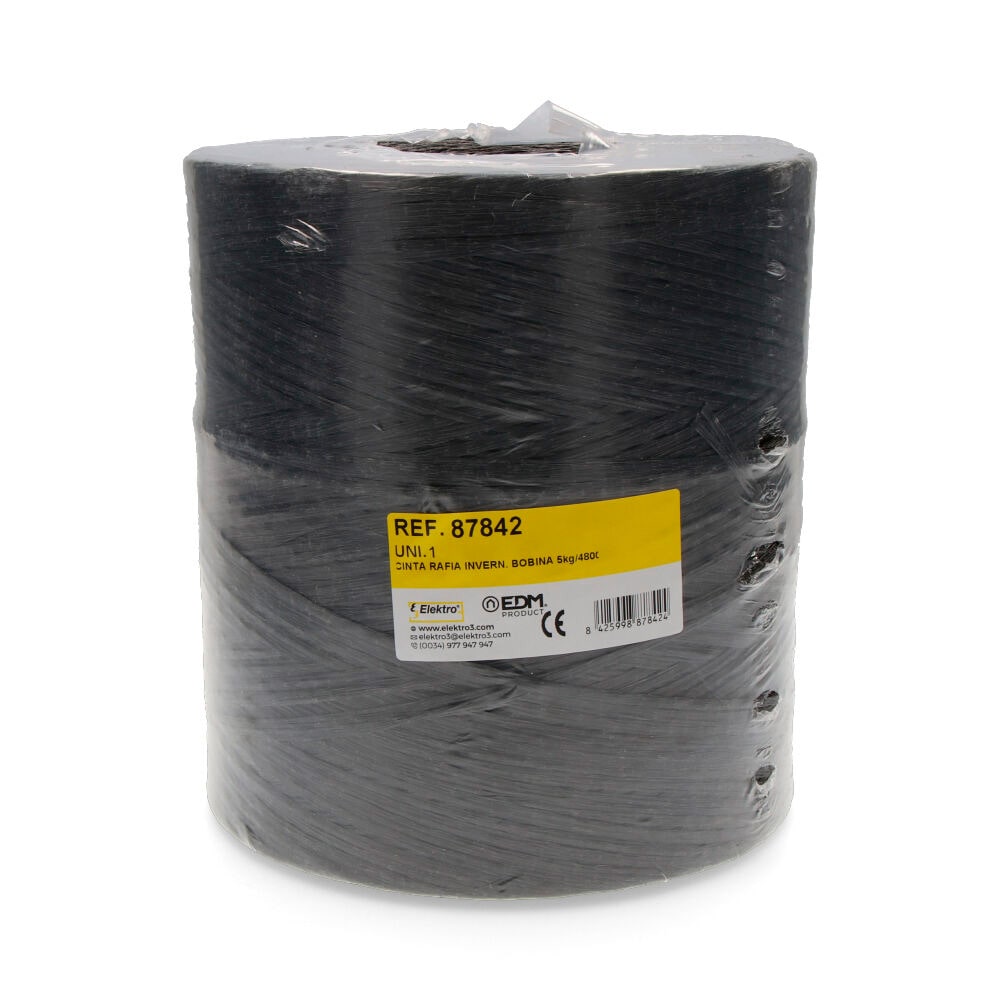 EDM - Cuerda Rafia Invernadero Bobina 5Kg/480M Edm