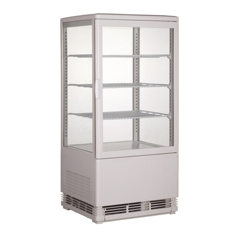 Koelvitrine 68 liter, wit - Combisteel
