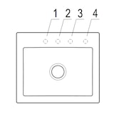 thumbnail of Villeroy&Boch Spülbecken, Küchenspüle Subway 60 S Steam 600x510mm, Unterschrankbreite 60cm