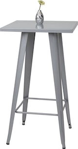 thumbnail of Stehtisch | HxBxT 105x60x60cm | Metall Industriedesign| Grau | Bistrotisch Bartisch