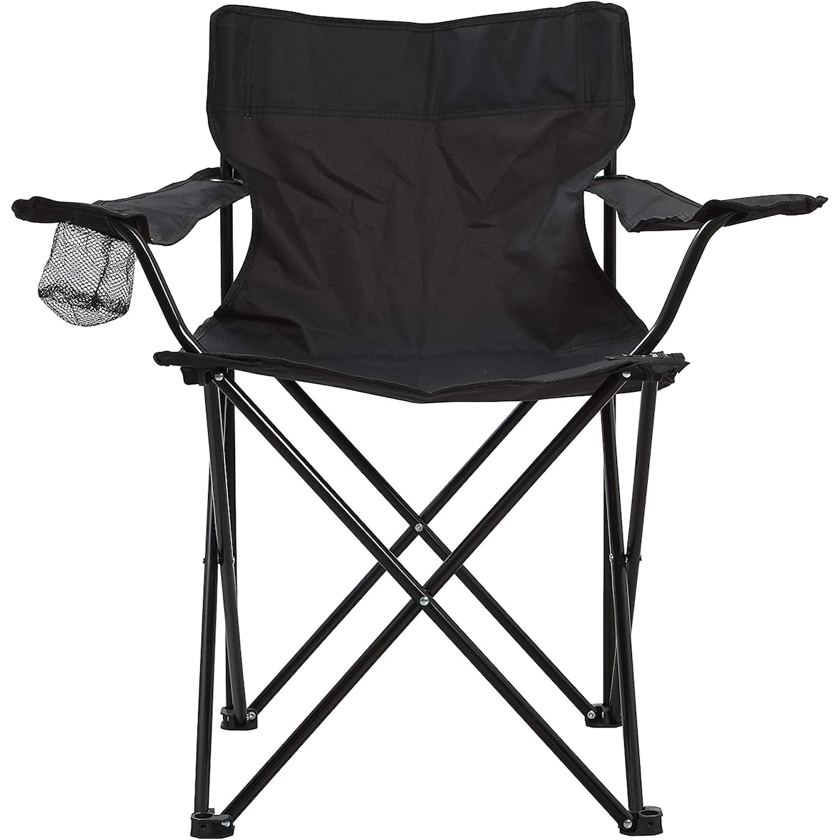 Silla Plegable Camping 80X83,5X51Cm Color Negro