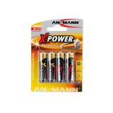 thumbnail of Ansmann X-POWER Mignon AA Batterie 4 x AA-Typ Alkalisch