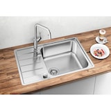 thumbnail of BLANCO LEMIS XL 6 S-IF Compact Flachrandspüle, Edelstahl, Bürstfinish, Excenter