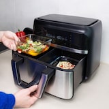 thumbnail of Base carré 20x17 cm Airfryer 1L -  Transparent / Cristal Carré Verre Pyrex 20.00x17.00 cm