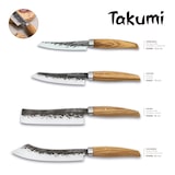 thumbnail of 3 Claveles Japones - Cuchillo Usuba 18 cm de Acero Forjado con Hoja Martilleada