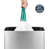 thumbnail of Les Collectors Papelera de Reciclaje N°1010, 64 L (41+11+11) 3 compartimentos, Acero Inoxidable, Cierre Automatico Silencioso, Cesta Organicos de 4L